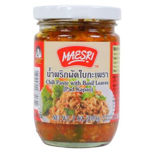 Image presents Chili Paste With Basil Leaves (Pad Kapao) 200g