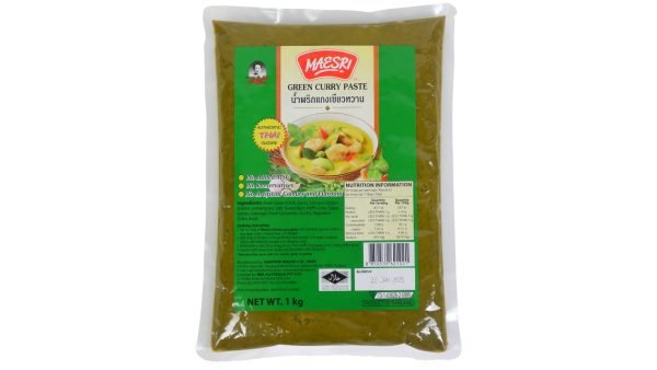 Image presents Green Curry Paste 1kg Soft Pack