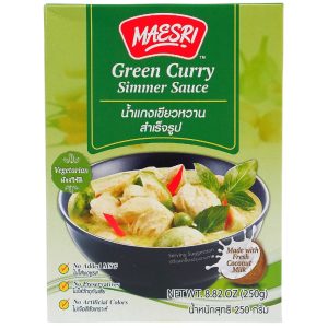 Image presents Green Curry Simmer Sauce 250g