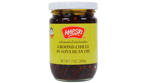 Image presents Ground Chilli In Soya Bean Oil 200g