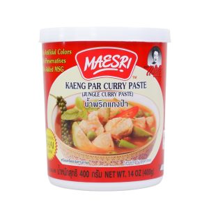 Image presents Kaeng Par Curry Paste 400g Tub