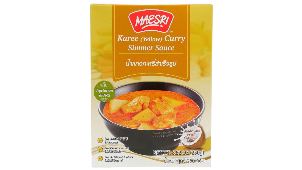 Karee Curry Simmer Sauce 250g - Australia Distributor- Maesri