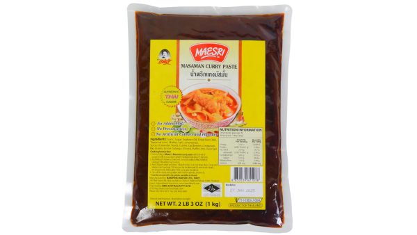 Image presents Masaman Curry Paste 1kg