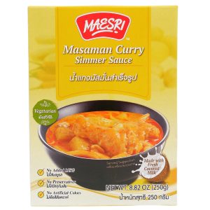 Image presents Masaman Curry Simmer Sauce 250g