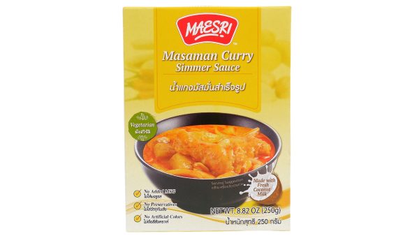 Image presents Masaman Curry Simmer Sauce 250g