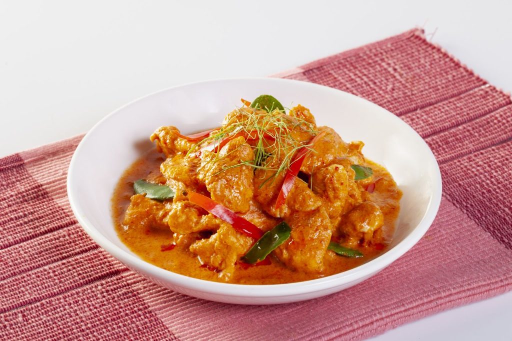 image presents Panang Curry Recipe