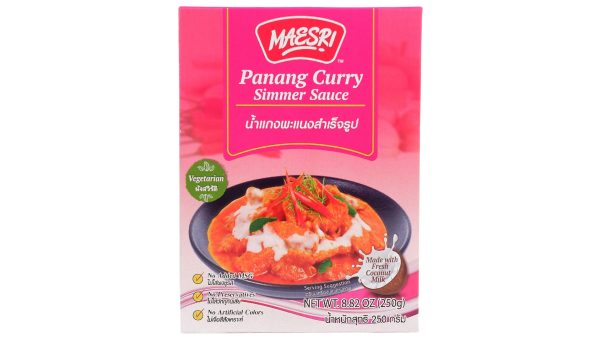 Image presents Panang Curry Simmer Sauce 250g