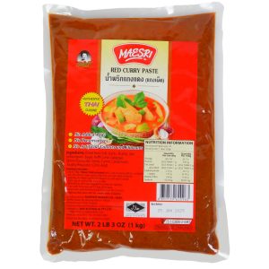 Image presents Red Curry Paste 1kg Soft Pack