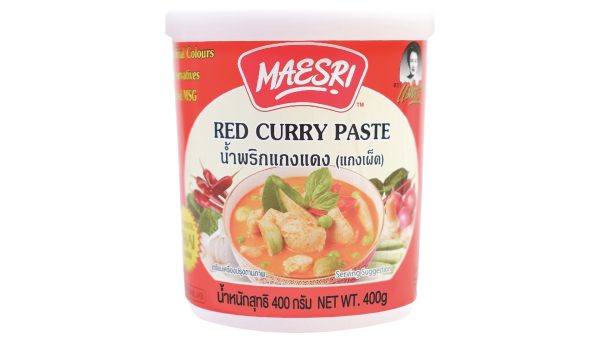 Image presents Red Curry Paste 400g Tub