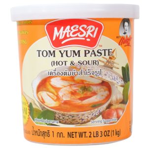 Image presents Tom Yum Paste (Hot & Sour) 1kg Tub