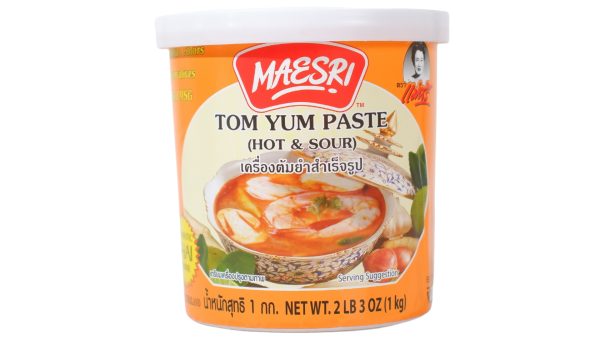 Image presents Tom Yum Paste (Hot & Sour) 1kg Tub