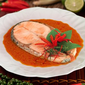 Image presents Salmon Chu Chee 2