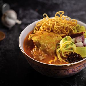 Image presents Chicken Khao Soi