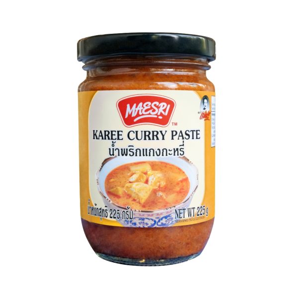 Maesri Karee Curry Paste (Glass) 24x225g